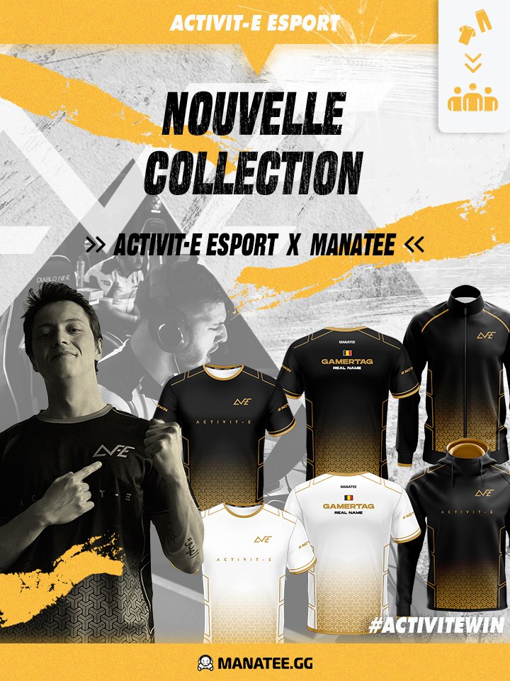 👕<a href="/ManateeGG/">Manatee</a> | NEW DESIGN 2025

Après un changement de DA complet, il était temps pour nous d'aussi changé notre collection ESPORT !

L’élégance rencontre la performance. Explorez donc notre nouvelle collection ESPORT, disponible dès maintenant dans notre boutique !

🛒
