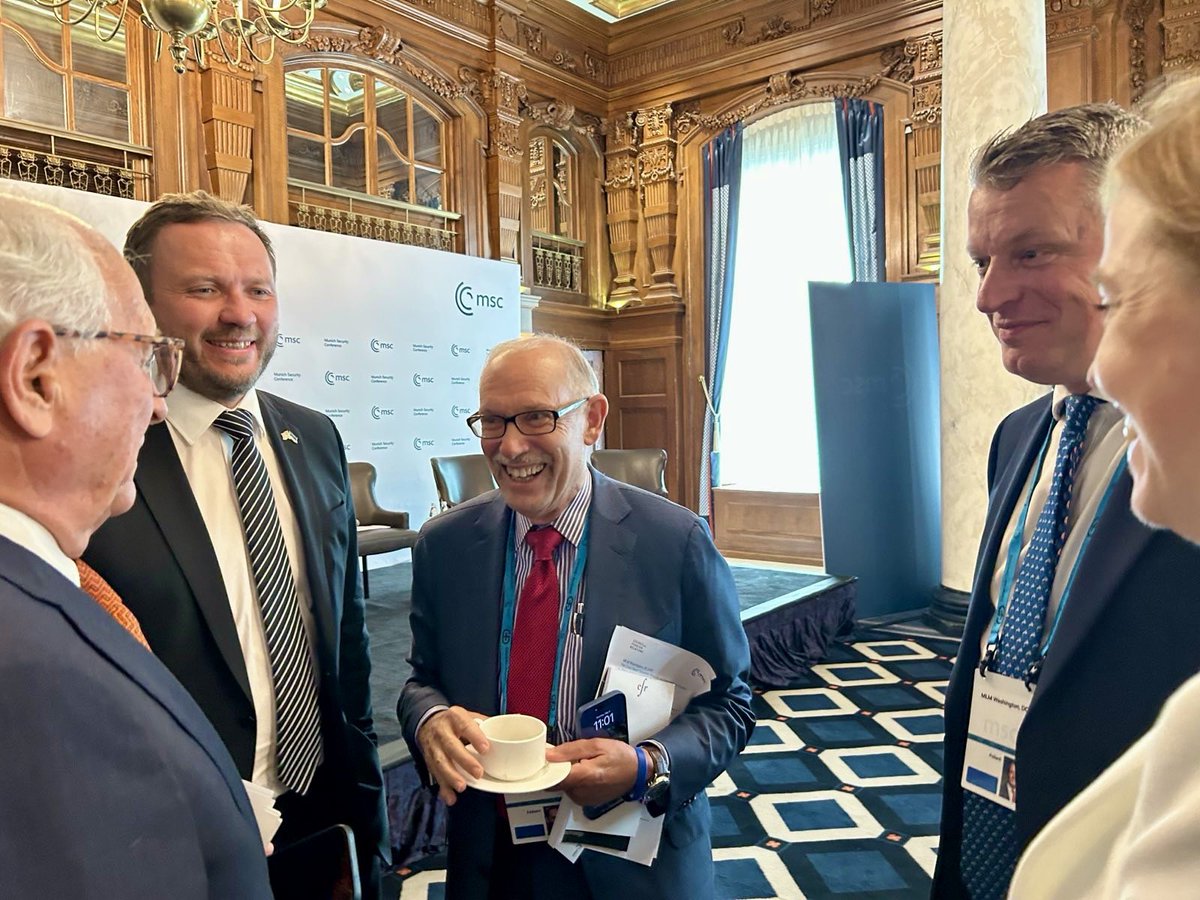 Tsahkna's tweet image. I had the privilege to join @LukePollard, Jason Crow, Dave McCormick &amp;amp; Alexandra de Hoop Scheffer for a timely discussion @MunSecConf in Washington about our shared transatlantic future, moderated by Wolfgang Ischinger. 
🧵