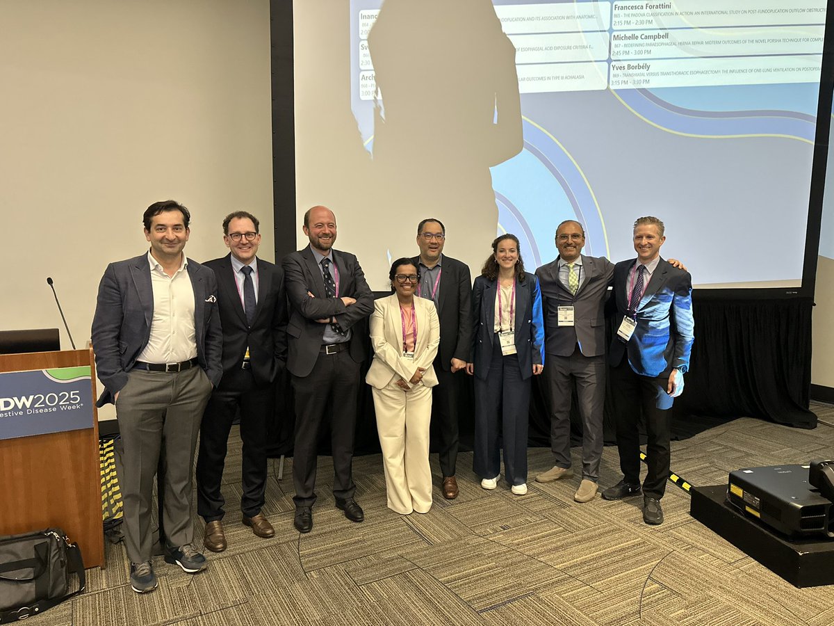 ziadtawad's tweet image. Excellent session Best of Esophageal Diseases- @SSATNews @JournalofGISurg @Sayazi @BrianLouie4 congratulations to all the residents who presented- strong work and great mentorship!
