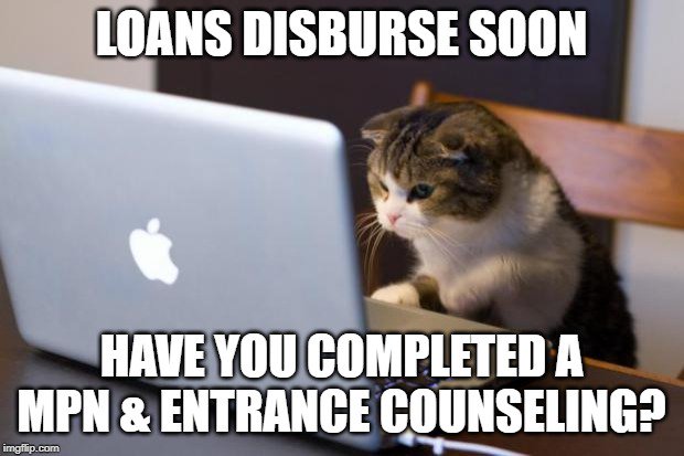 📌 First-time federal loan borrower? Don’t forget: You must complete Entrance Counseling and sign your Master Promissory Note (MPN) before your loans can be disbursed. Knock them out today! 📍 Visit studentaid.gov now! #UNCGOFAS #UNCG #FinancialAid