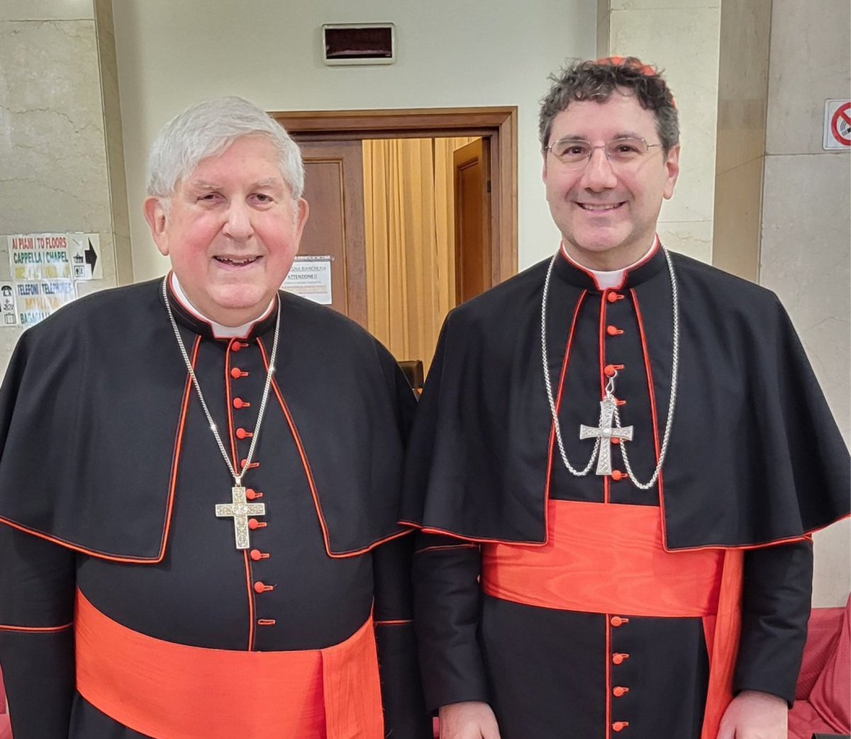 archtoronto's tweet photo. In a special way, we pray for our shepherds, Cardinal Collins and Cardinal Leo as they prepare to enter the conclave. Photo from earlier today. #catholicTO https://t.co/3HJh54tzyT