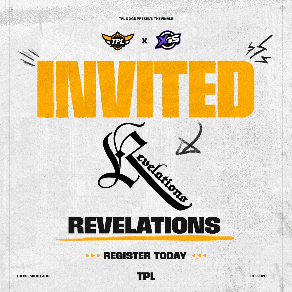 REVELATIONS IS BACK

🎉WELCOME TO THE FINALE 🎉