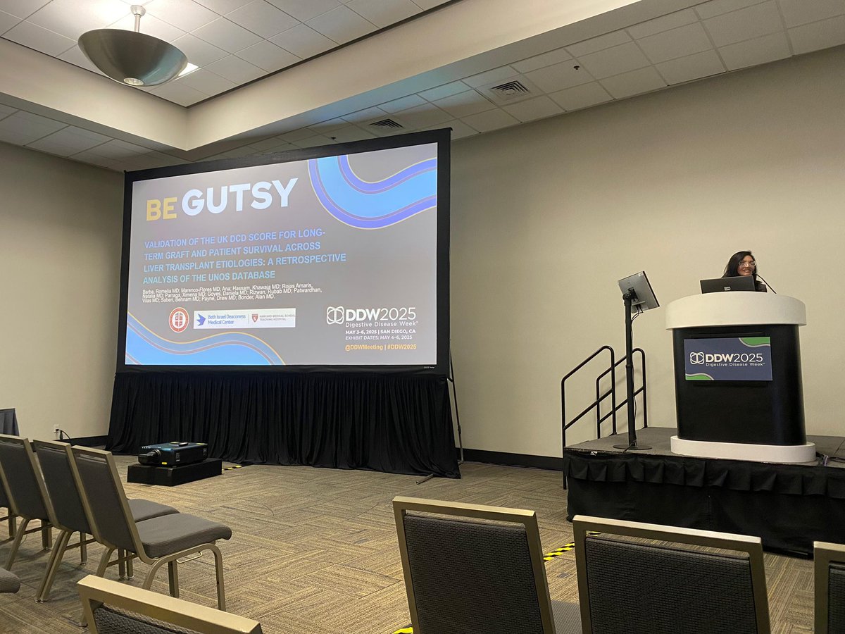 Romelia Barba MD (@romeliabarba) on Twitter photo Proud to represent our research team led by <a href="/BonderAlan/">Alan Bonder</a> at #DDW2025 in SD! 📊 We validated the UK DCD Risk Score using UNOS data to improve long-term outcomes in DCD liver transplantation. Excited to share our findings and push the field forward! #BeGutsy <a href="/TTUHSC/">Texas Tech University Health Sciences Center</a> <a href="/BIDMC_GI/">BIDMC_GI</a> Proud to represent our research team led by <a href="/BonderAlan/">Alan Bonder</a> at #DDW2025 in SD! 📊 We validated the UK DCD Risk Score using UNOS data to improve long-term outcomes in DCD liver transplantation. Excited to share our findings and push the field forward! #BeGutsy <a href="/TTUHSC/">Texas Tech University Health Sciences Center</a> <a href="/BIDMC_GI/">BIDMC_GI</a>
