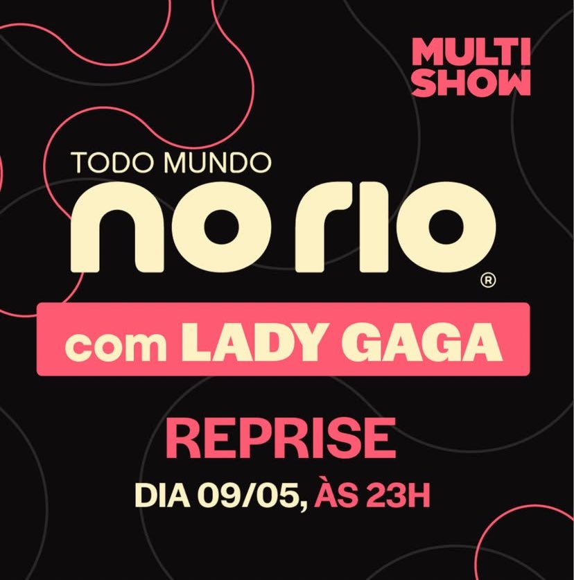 SE PREPAREM! Show histórico de Lady Gaga em Copacabana será reprisado nesta sexta-feira no Multishow.