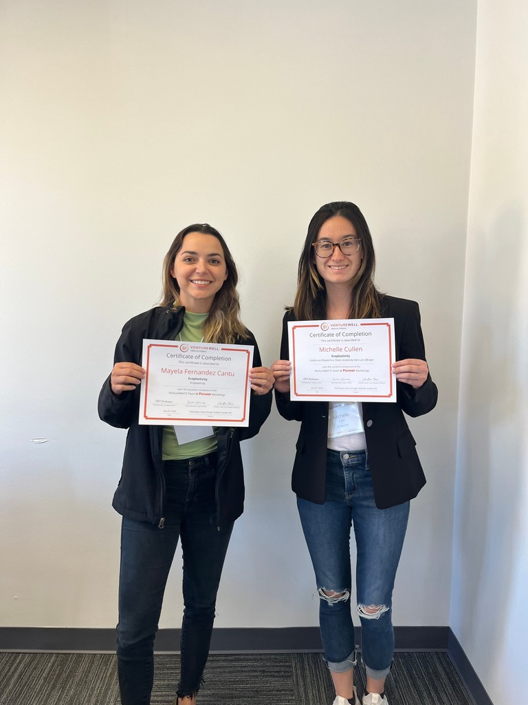 🎉 We are excited to celebrate Ecoplasticity for being accepted into VentureWell’s Spring 2025 E-Team Program! 💡

The team is set to receive $20K in funding, attend in-person entrepreneurship training and 3 months of startup coaching. 🙌

Learn more: venturewell.org/e-team-program