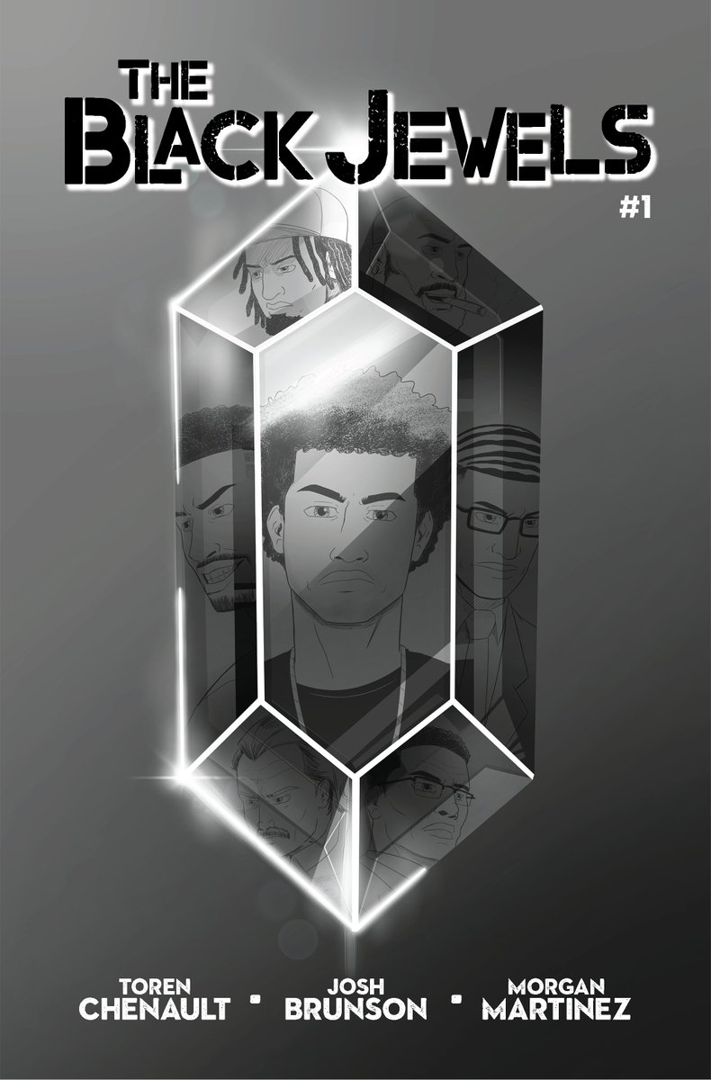 THE BLACK JEWELS IS LIVE ON KICKSTARTER

It follows five men who attempt to steal the priceless painting of a snobby billionaire. Of course everything goes according to plan.

Written by me

Art by <a href="/josh_brunson21/">Josh “Free Palestine” Brunson</a> 

Letters by Morgan Martinez