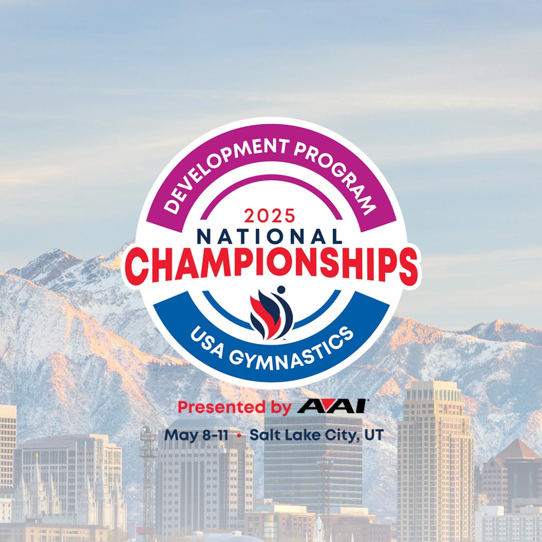 Next Stop: Salt Lake City! 🛫 

We’re heading to the 2025 Development National Championships this weekend in Utah!

🔗 usagym.org/events/dev-nat… 

#AAIEquipment  #USAGDevNats