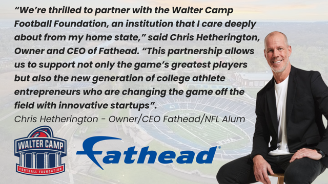 Walter Camp Football (@waltercampff) on Twitter photo <a href="/WalterCampFF/">Walter Camp Football</a> is happy to partner with <a href="/Fathead/">Fathead</a> and its CEO Chris Hetherington, a former <a href="/yalefootball/">Yale Football</a> and <a href="/NFL/">NFL</a> standout!
waltercamp.org/fathead-and-wa… <a href="/WalterCampFF/">Walter Camp Football</a> is happy to partner with <a href="/Fathead/">Fathead</a> and its CEO Chris Hetherington, a former <a href="/yalefootball/">Yale Football</a> and <a href="/NFL/">NFL</a> standout!
waltercamp.org/fathead-and-wa…