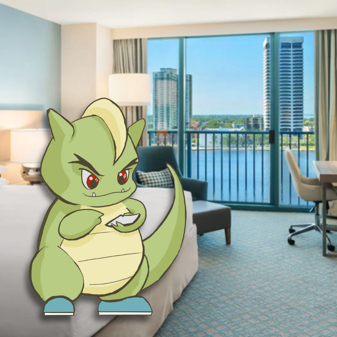 🏨✨WasabiCon 2025 Hotel Reservations are OPEN at the Hyatt Regency Jacksonville Riverfront! A room with a King Bed 🛏️ is $154 a night. A room with two Double Beds is $134 a night. (Single occupancy.) 🔗 jax.wasabicon.com/lodging/