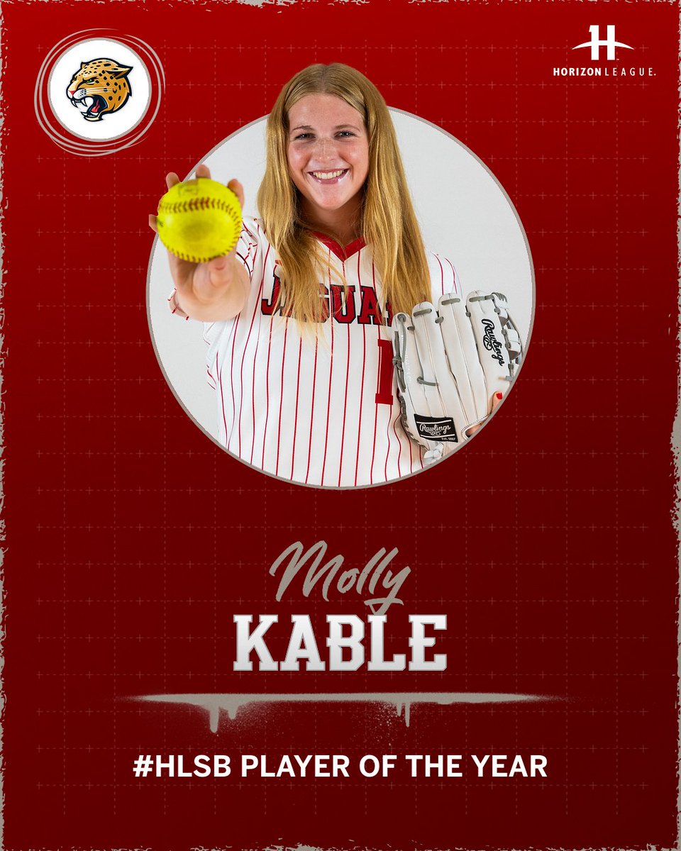 IU Indy Jaguars (@iuindy_jaguars) on Twitter photo Molly Kable earns #HLSB Player of the Year after leading the league at the plate! 🔥
#LetsGoJags | <a href="/IUINDY_SBALL/">IU Indy Softball</a> Molly Kable earns #HLSB Player of the Year after leading the league at the plate! 🔥
#LetsGoJags | <a href="/IUINDY_SBALL/">IU Indy Softball</a>