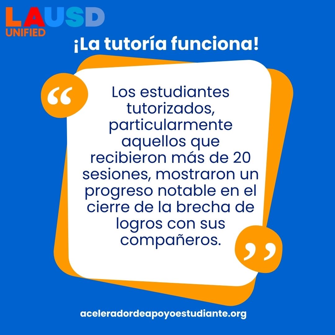 Distrito Escolar Unificado de Los Ángeles (@somoslausd) on Twitter photo 