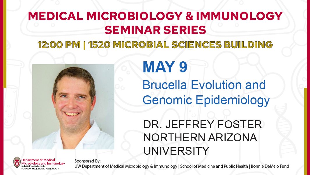 We'll be hosting a research seminar this Friday featuring Dr. Jeffrey Foster from Northern Arizona University!