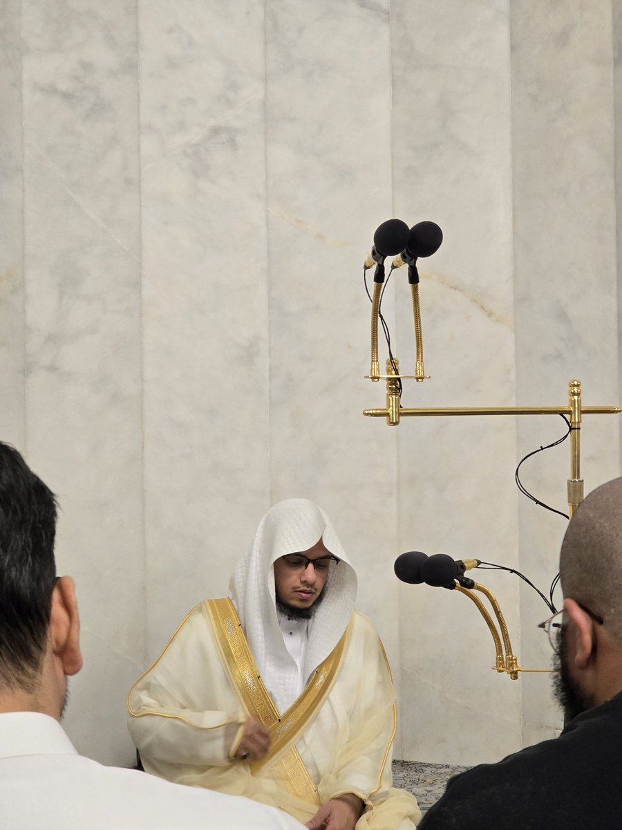 The reciter in the tweet I am quote tweeting is him pictured below, today.