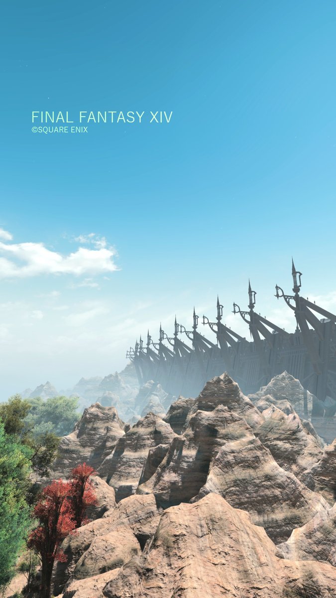 ギラバニア辺境地帯。
カストルム・オリエンス出口の木人が誰も居なくてよく叩いてる気がする～。

#FF14 #FF14SS #FF14風景