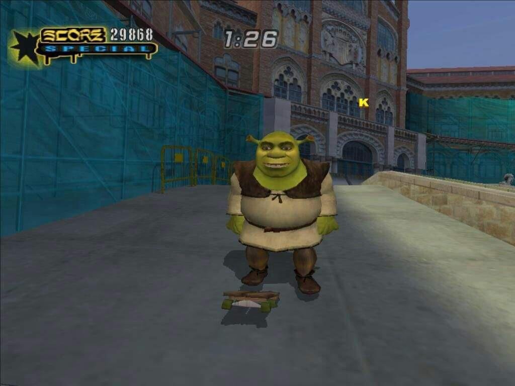 mike_lesuer's tweet image. spent the past few months playing through all the tony hawk games ever released on gamecube for the first time in 16 years, evidently, and wrote about all the bizarre narrative/music/gameplay choices they made with each one at the link in bio