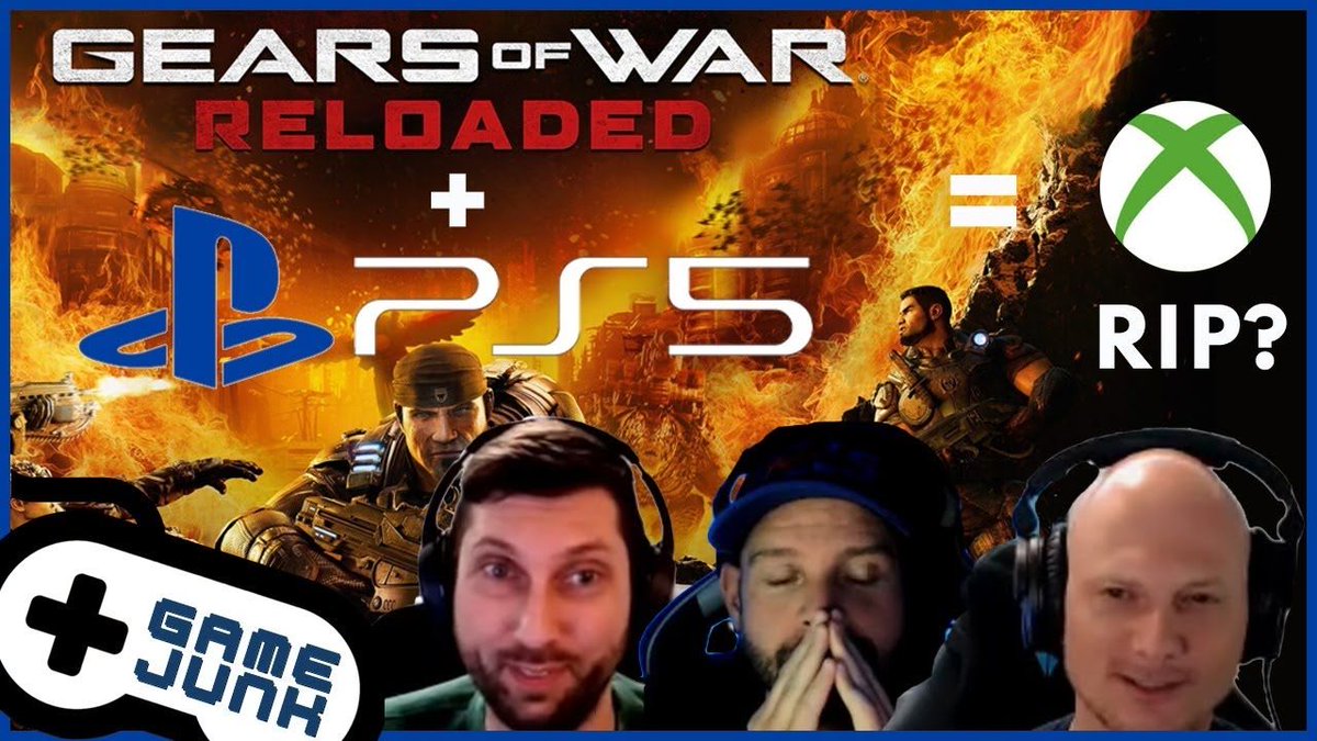 Game Junk 232: It's Over...Gears of War is Coming to PlayStation youtu.be/V2m0PJWDGAU