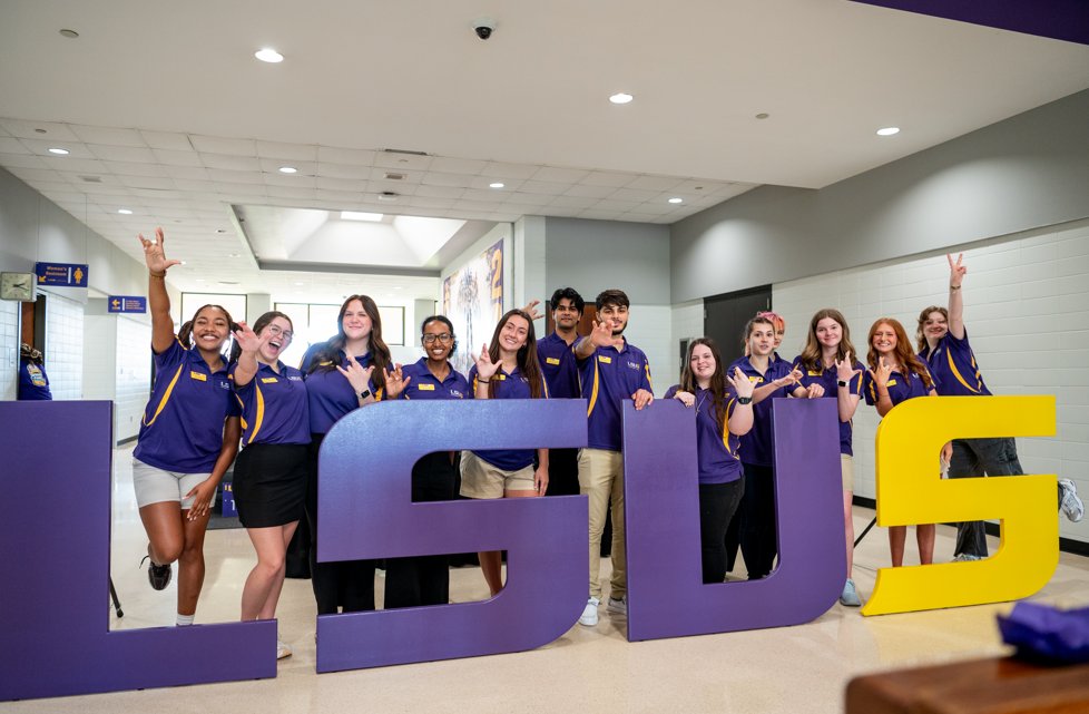 LSUS Admissions tweet media