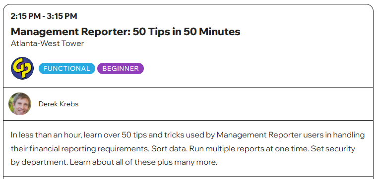 MSXGroup's tweet image. We will see you at #DynamicsConLIVE next week!
Join our Management Reporter: 50 Tips in 50 Minutes session to help you with your financial statements.
Sign-up for our Microsoft "Dynamics Weekly" newsletter/podcast at linkedin.com/build-relation…