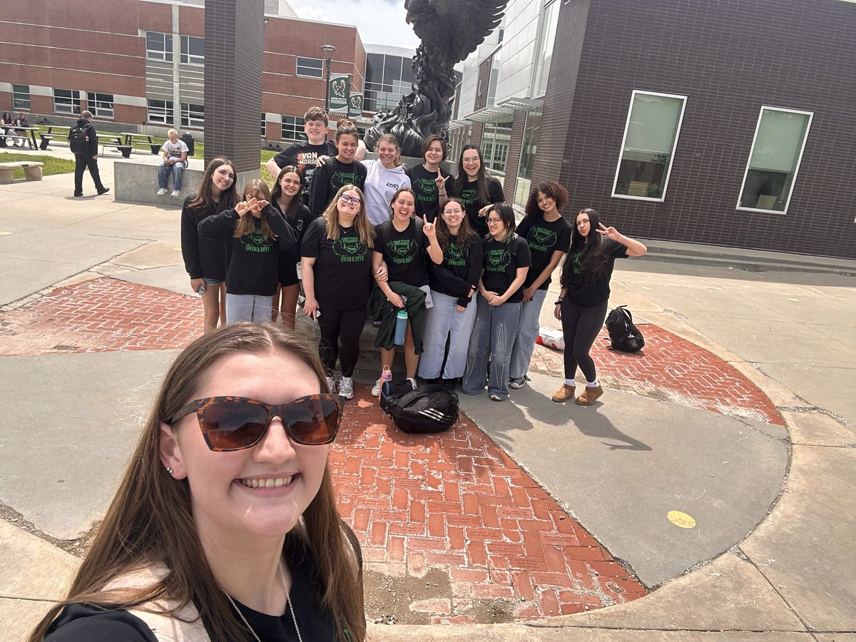 JV leagues bound! So excited for these girls! Meet starts at 3:30 at SMAC💚