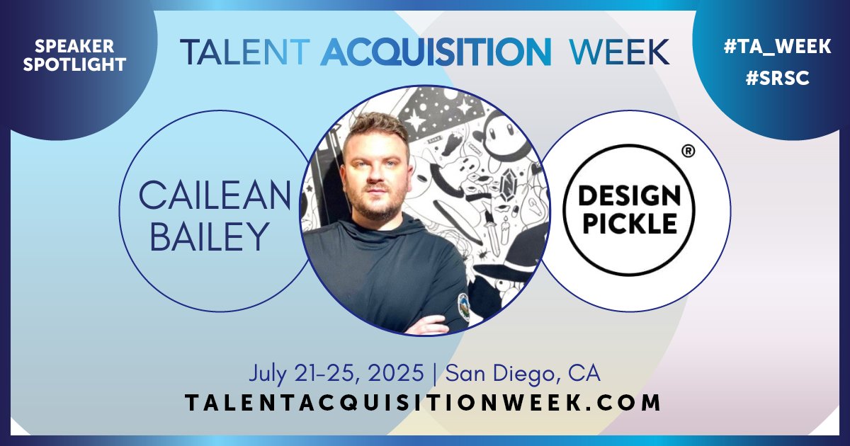 Ditch the cookie-cutter playbook and create experiences that candidates will remember with Cailean Bailey at TA Week virtual this July. Register before Friday 5/9 to save: bit.ly/4jHiEcN #recruiting #talentacquisition #candidateexperience