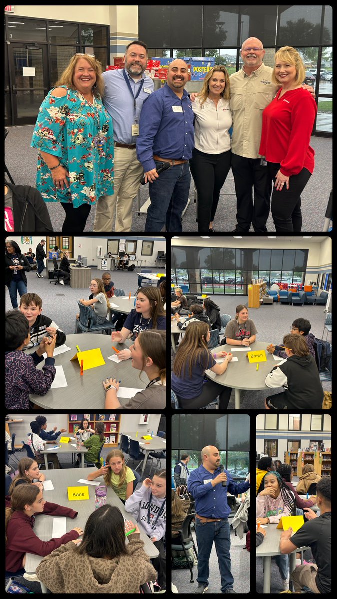 Wow! Check out the amazing day our 7th graders have had! The 7th Grade Financial Literacy Unit with First United Bank was phenomenal. Thank you for your partnership, First United Bank of McKinney ❤️. Real-world experiences make learning authentic.