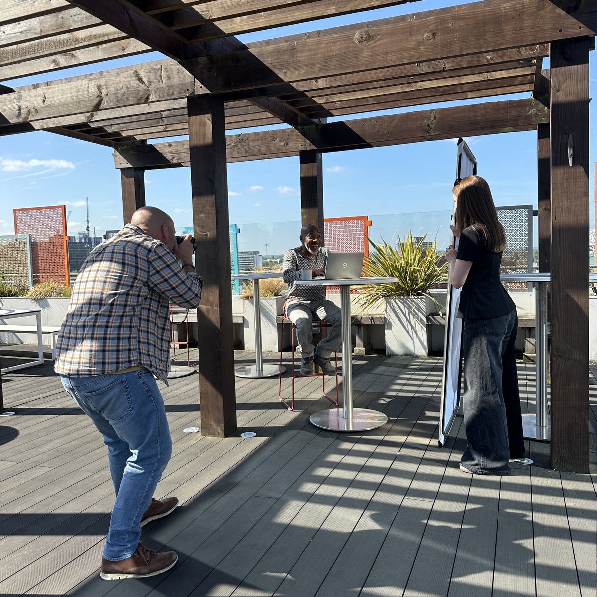 Our Tuesday morning was full of feel good energy on set, shooting our new campaign with some of our amazing team. Here’s a behind-the-scenes sneak peek—stay tuned for the final images!

#LifeAtAJBell #FeelGoodCareers