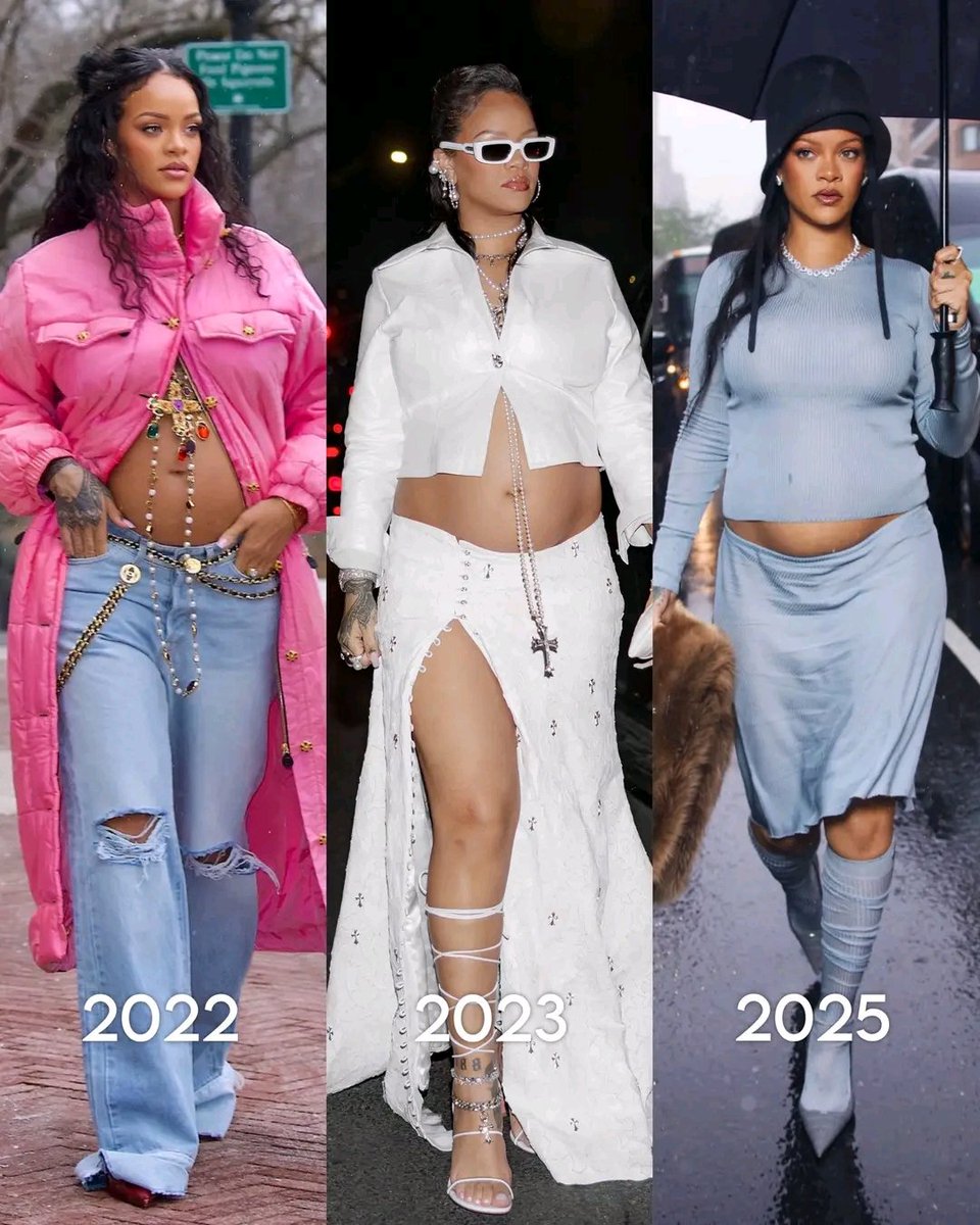 Hii ya sasa kachelewa kidogo ila inaonekana Rihanna anapenda sana kushika mimba 🤣🤣