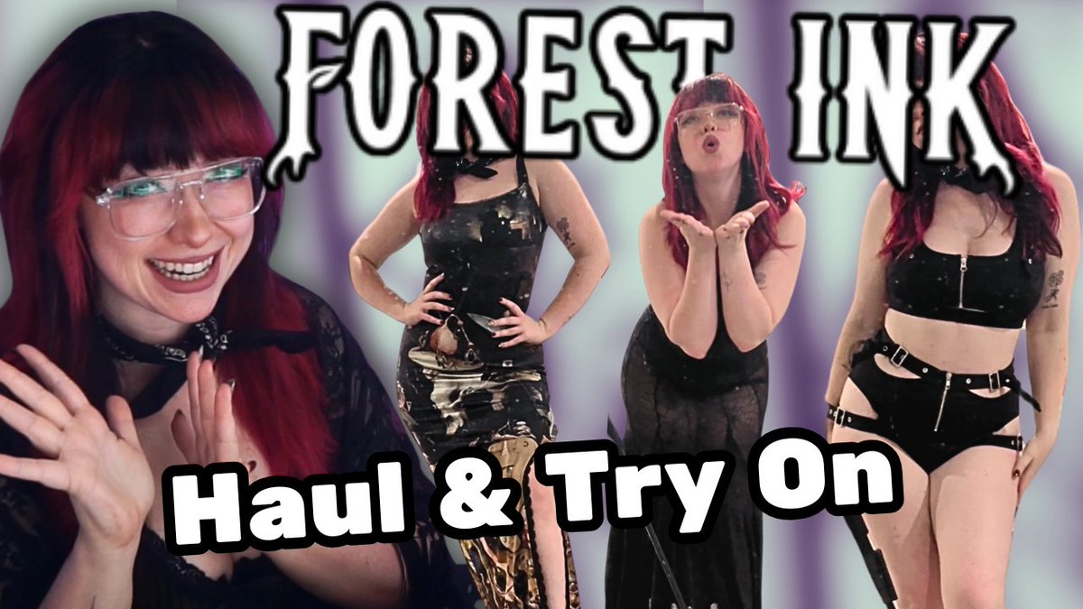 Found some of the coolest alt / edgy / goth swimwear and summer clothing! Thank you Forest Ink!

youtu.be/c4OSmhdslLg