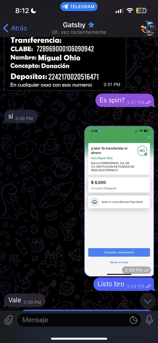 diegodavid_dj22's tweet photo. @cruzzi04 @__ggv_ Llevo 12 dias esperando a que me regresen mi dinero @__ggv_ 
No contestan, y siguen subiendo cosas a su grupo. https://t.co/pdM6wb1q76