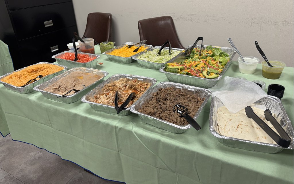 Taco Tuesday for the win! 🌮 Thank you to our incredible Booster Club for the taco bar on Day 2 of #TeacherAppreciationWeek #PhoenixOn
