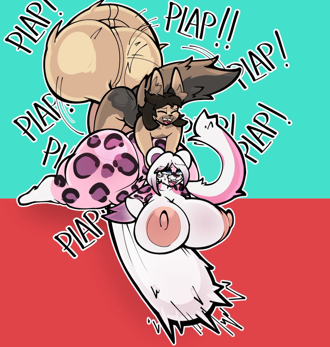 ProbablyZan's tweet photo. BIG BIG PLAPPING comm for @SpaceLadDraws and @LissyNargacuga !!! https://t.co/5P2qsuYtOJ