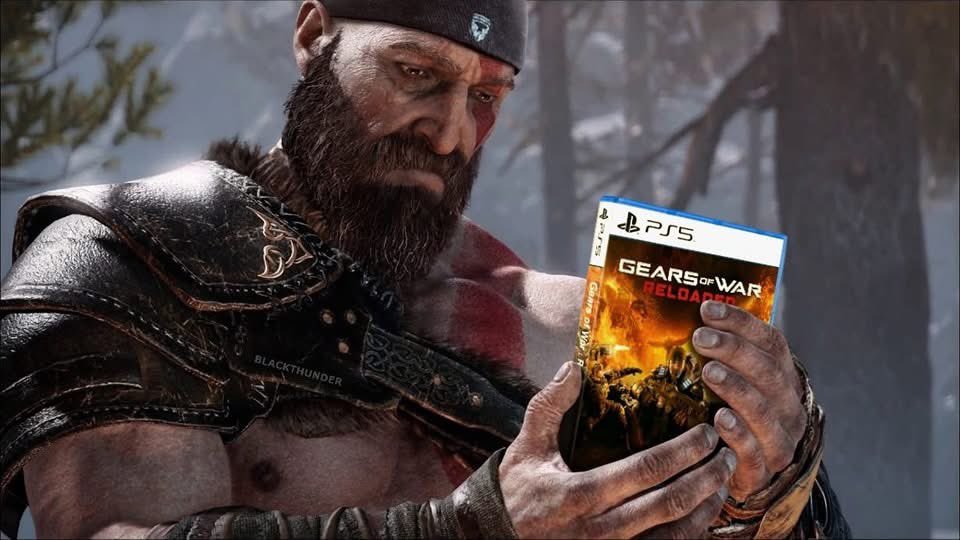 El jugador de Play Station dando la bienvenida a la mejor saga de Xbox: Gears of War Reloaded.