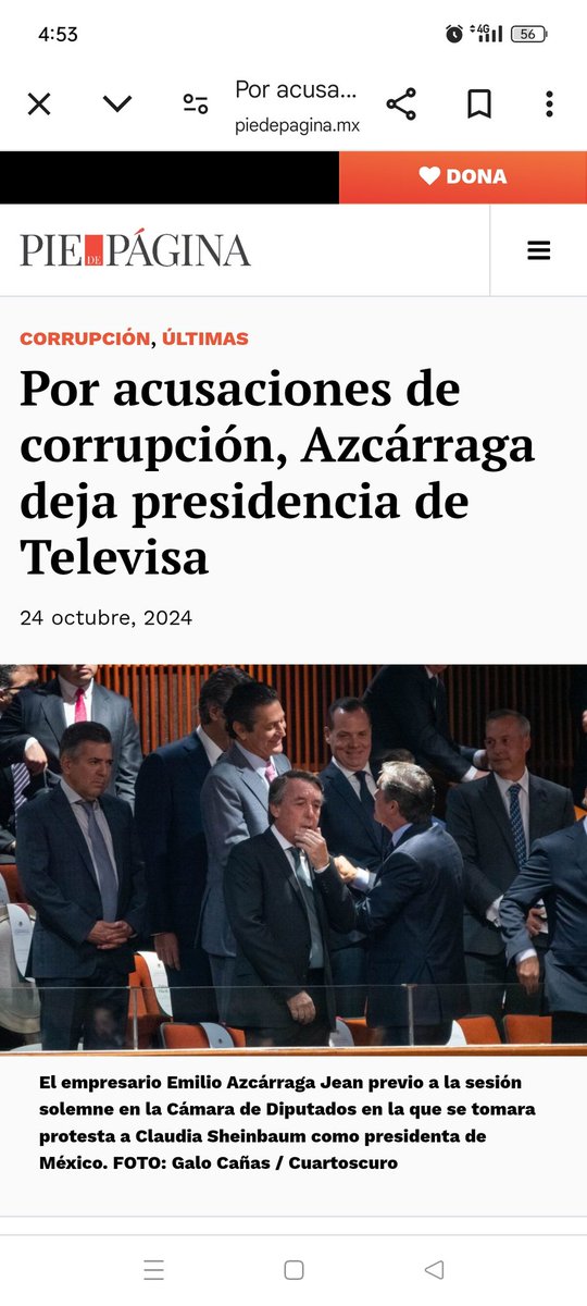 Tigrote6's tweet image. Lo volvió a hacer el corrupto de Azcárraga,dueño del Club América.