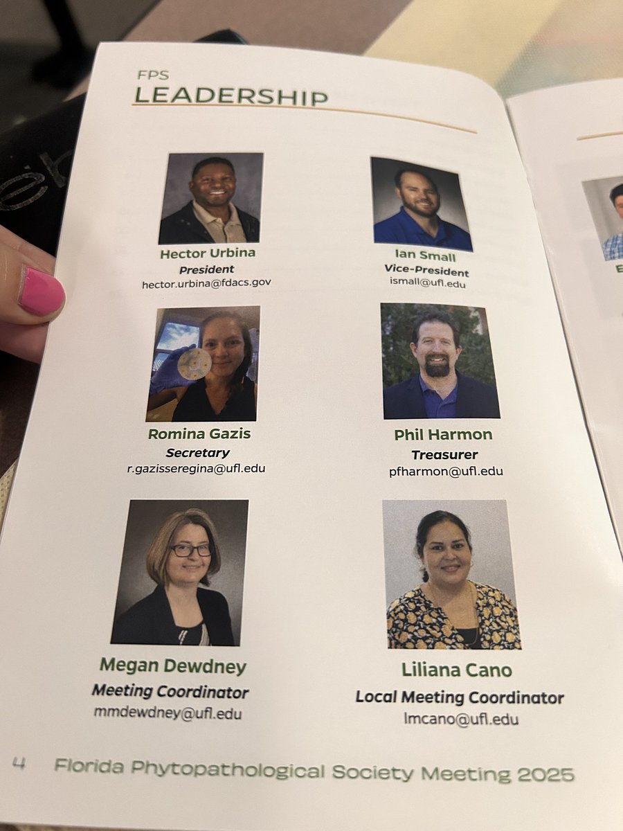 Tropical Plant Clinic & Research Lab (@clinicplant) on Twitter photo Gazis Lab well represented at #FPS2025! <a href="/FPSFloridaPhyt1/">FPS_FloridaPhytoPath</a> ๐ค๐ค๐ค
<a href="/UFPlantPath/">UF/IFAS Plant Pathology Department</a> <a href="/UFTropical/">UF IFAS Tropical Research and Education Center</a> <a href="/UF_IFAS/">UF IFAS Solutions</a> <a href="/APS_Tropical/">APS Tropical Plant Pathology Committee</a> <a href="/USDA/">Dept. of Agriculture</a> <a href="/USDA_NIFA/">NIFA</a> <a href="/FDACS/">Florida Dept. of Agriculture & Consumer Services</a> <a href="/IUFROdivision7/">IUFRO Division 7 Forest Health</a> <a href="/plantdisease/">The American Phytopathological Society</a> <a href="/UFCALS/">UF/IFAS College of Agricultural and Life Sciences</a> <a href="/UF_IFAS_GFSI/">The Global Food Systems Institute at UF IFAS</a> <a href="/UF_EPI/">Emerging Pathogens Institute</a> <a href="/USDA_APHIS/">USDA Animal and Plant Health Inspection Service</a> <a href="/icpp2023/">ICPP2023</a> <a href="/ippcnews/">IPPC | International Plant Protection Convention</a> <a href="/UFIFAS_IRREC/">UFIFAS_IndianRiverREC</a> Gazis Lab well represented at #FPS2025! <a href="/FPSFloridaPhyt1/">FPS_FloridaPhytoPath</a> ๐ค๐ค๐ค
<a href="/UFPlantPath/">UF/IFAS Plant Pathology Department</a> <a href="/UFTropical/">UF IFAS Tropical Research and Education Center</a> <a href="/UF_IFAS/">UF IFAS Solutions</a> <a href="/APS_Tropical/">APS Tropical Plant Pathology Committee</a> <a href="/USDA/">Dept. of Agriculture</a> <a href="/USDA_NIFA/">NIFA</a> <a href="/FDACS/">Florida Dept. of Agriculture & Consumer Services</a> <a href="/IUFROdivision7/">IUFRO Division 7 Forest Health</a> <a href="/plantdisease/">The American Phytopathological Society</a> <a href="/UFCALS/">UF/IFAS College of Agricultural and Life Sciences</a> <a href="/UF_IFAS_GFSI/">The Global Food Systems Institute at UF IFAS</a> <a href="/UF_EPI/">Emerging Pathogens Institute</a> <a href="/USDA_APHIS/">USDA Animal and Plant Health Inspection Service</a> <a href="/icpp2023/">ICPP2023</a> <a href="/ippcnews/">IPPC | International Plant Protection Convention</a> <a href="/UFIFAS_IRREC/">UFIFAS_IndianRiverREC</a>