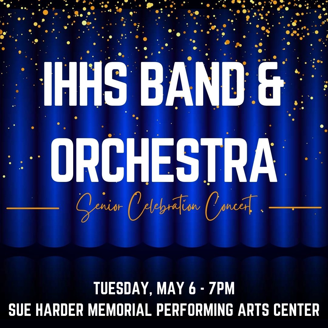 Amy Clark (@ihsd_arts) on Twitter photo Tonight only! Join our <a href="/indianhillhs/">Indian Hill High School</a> Band and Orchestra students for a musical celebration! The Spring Concert begins at 7pm! See you soon in the Sue!! #IHPromise <a href="/gobmband/">Indian Hill Bands</a> <a href="/IHOrchestras/">Trista Emmons</a> Tonight only! Join our <a href="/indianhillhs/">Indian Hill High School</a> Band and Orchestra students for a musical celebration! The Spring Concert begins at 7pm! See you soon in the Sue!! #IHPromise <a href="/gobmband/">Indian Hill Bands</a> <a href="/IHOrchestras/">Trista Emmons</a>