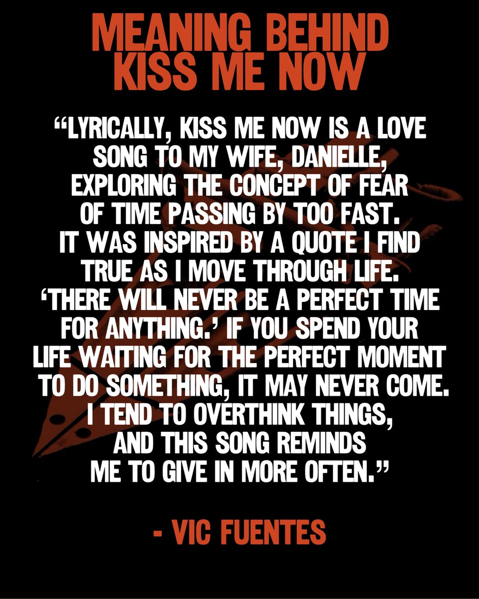 ptvtours's tweet image. Meaning behind Kiss Me Now ❤️