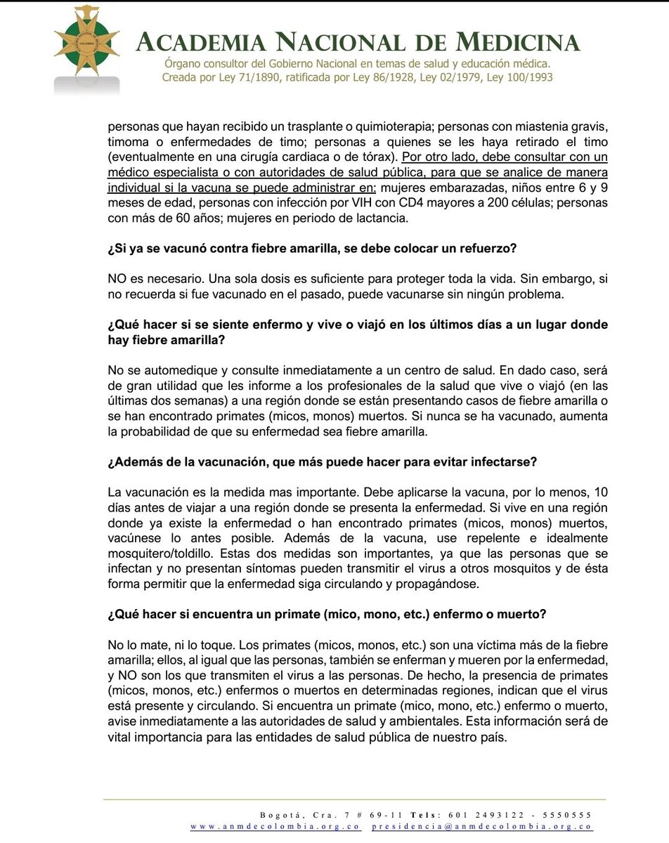 Pronunciamiento de la Academia Nacional de Medicina <a href="/ANM_Colombia/">Academia Nacional de Medicina</a>