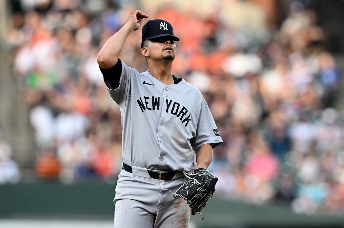 Carlos Carrasco es cortado por los Yankees de Nueva York en la MLB 2025