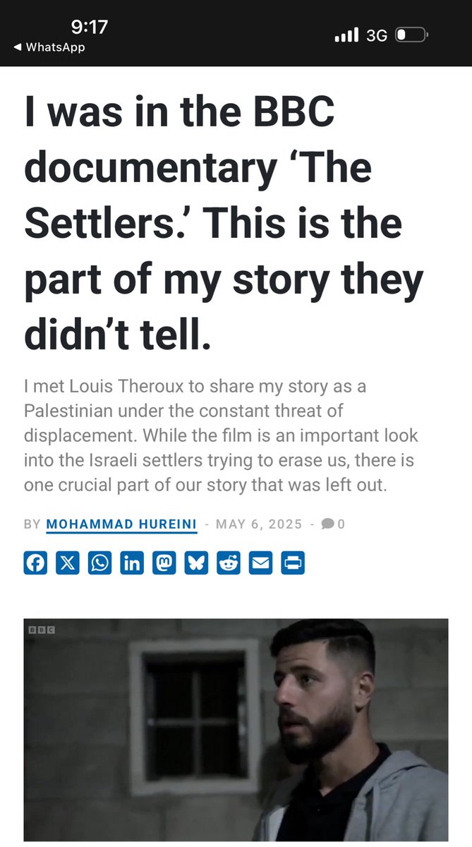 MohammadHureini's tweet image. Read full article 👇
mondoweiss.net/2025/05/i-was-…
