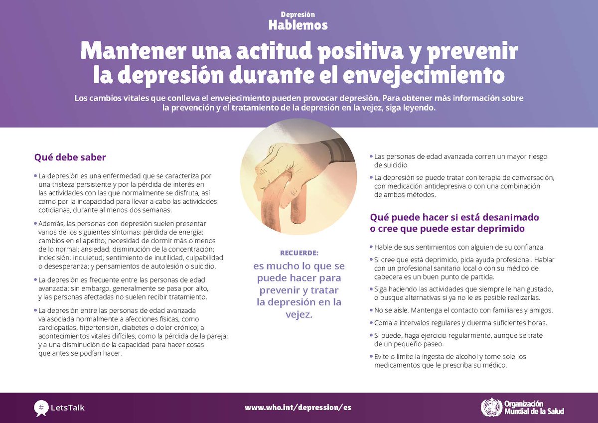 Los cambios vitales que conlleva el envejecimiento pueden provocar depresión. Si cree que puede estar deprimido y está buscando ayuda profesional, encuentre una clínica de #seamarchc seamar.org/es/services-bh…