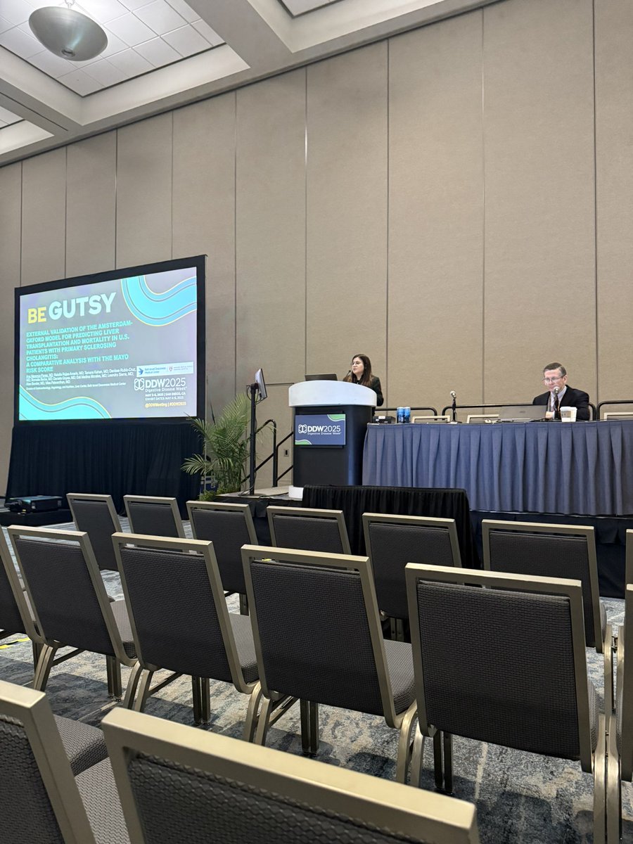 Romelia Barba MD (@romeliabarba) on Twitter photo Proud of <a href="/AnaMarencoMD/">Ana Marenco Flores</a> for representing our autoimmune liver disease research group at #DDW2025! Her work validates the Amsterdam-Oxford Model in U.S. patients with PSC—outperforming the Mayo Risk Score in predicting liver transplant and mortality.
#LiverTwitter #MedTwitter Proud of <a href="/AnaMarencoMD/">Ana Marenco Flores</a> for representing our autoimmune liver disease research group at #DDW2025! Her work validates the Amsterdam-Oxford Model in U.S. patients with PSC—outperforming the Mayo Risk Score in predicting liver transplant and mortality.
#LiverTwitter #MedTwitter