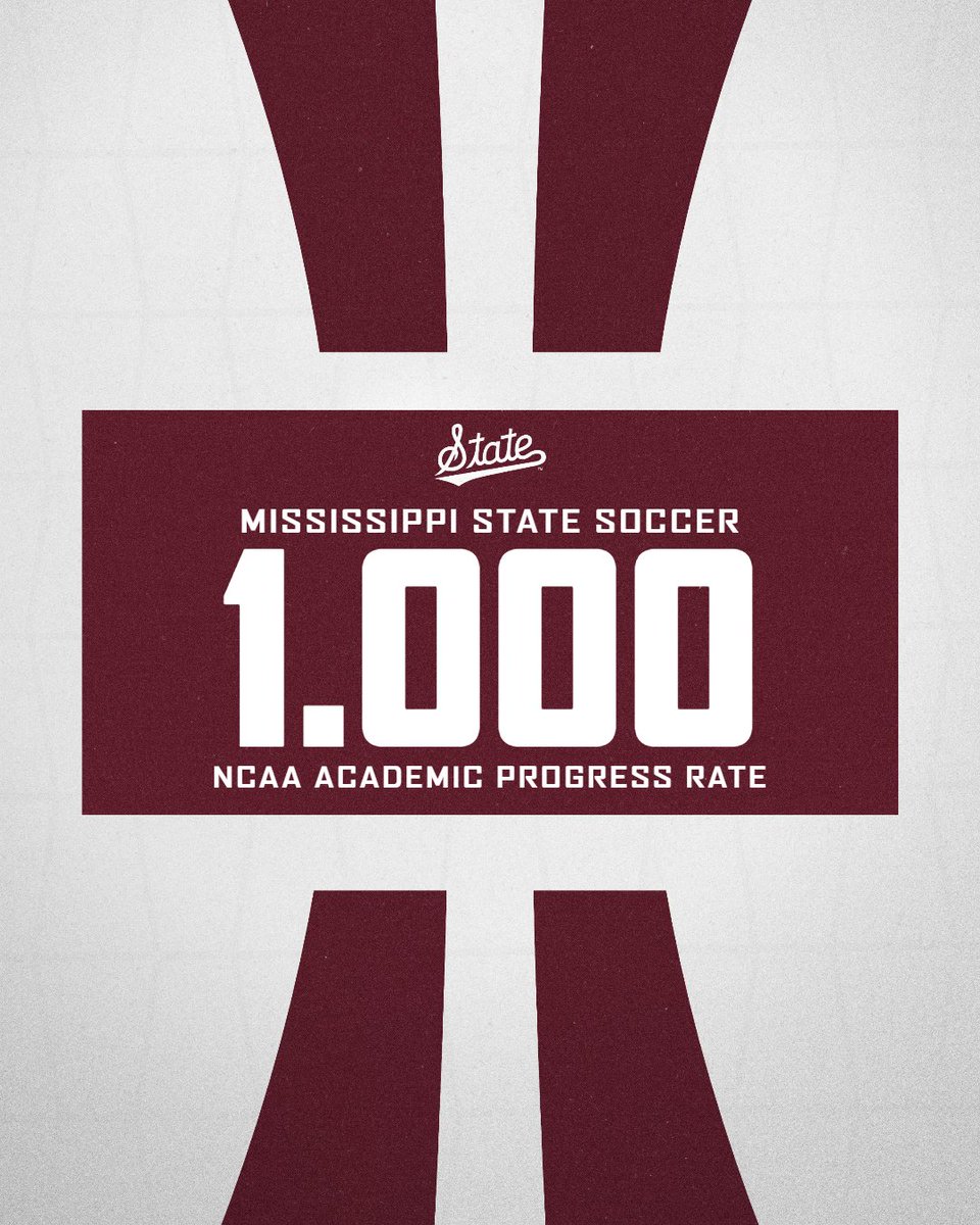 For the second year in a row, the Dawgs post a perfect 1⃣,0⃣0⃣0⃣ multi-year APR score!

#HailState🐶