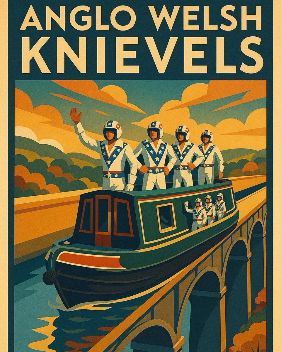 ANGLO WELSH NARROWBOATS
latest business supporting RIDE CYMRU KNIEVELS 🏴󠁧󠁢󠁷󠁬󠁳󠁿
The <a href="/AngloWelsh/">Anglo Welsh</a> Narrowboat Hire Company will be kindly transporting the <a href="/evelknievel/">Evel Knievel</a> family across the UNESCO World Heritage Site Pontcysyllte Aqueduct prior to official start in aid of <a href="/NSPCC/">NSPCC</a> <a href="/NSPCC_Cymru/">NSPCC Cymru/Wales</a>