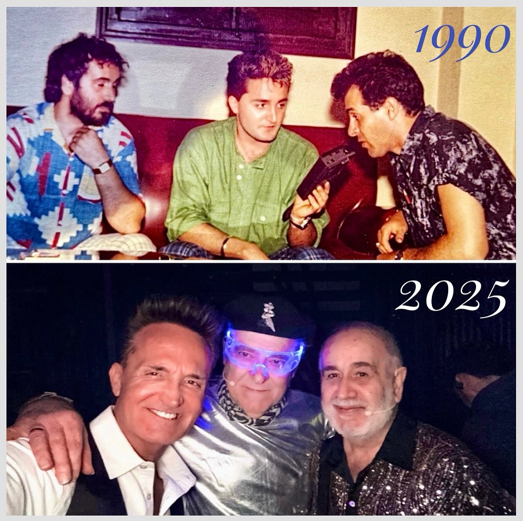 tonymirandaLIVE's tweet photo. AZUL Y NEGRO 
más de 30 años de amistad ! https://t.co/q9Gqyj35qp