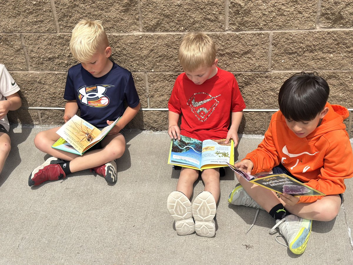kklundstrom's tweet photo. It’s a perfect day to read outside! 📚☀️ https://t.co/eSuQOmpDwL