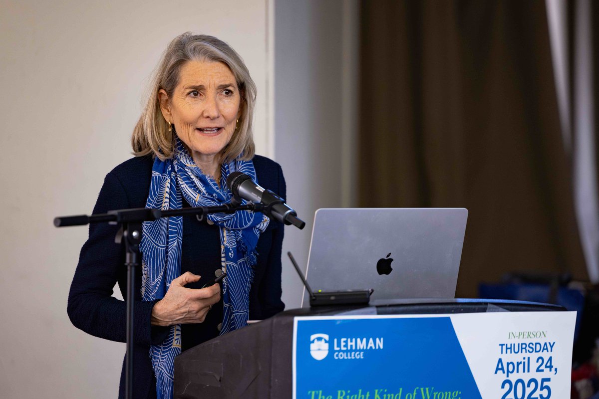 Lehman College (@lehmancollege) on Twitter photo Novartis Professor of Leadership and Management at <a href="/HarvardHBS/">Harvard Business School</a>, Amy Edmondson, spoke about her award-winning book, "Right Kind of Wrong: The Science of Failing Well," at Lehman’s inaugural Interdisciplinary Innovations Speaker Series. ow.ly/KFjp50VNVpW Novartis Professor of Leadership and Management at <a href="/HarvardHBS/">Harvard Business School</a>, Amy Edmondson, spoke about her award-winning book, "Right Kind of Wrong: The Science of Failing Well," at Lehman’s inaugural Interdisciplinary Innovations Speaker Series. ow.ly/KFjp50VNVpW