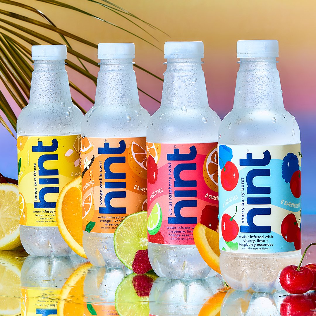 Don’t walk, RUN. ☀️🏃 The NEW Hint Summer Classics Variety Pack just dropped — with 4 throwback flavors all grown-up and totally guilt-free. 🍒🍋🍊🍦 #HintWater 

Treat yourself: drinkhint.com/products/hint%…