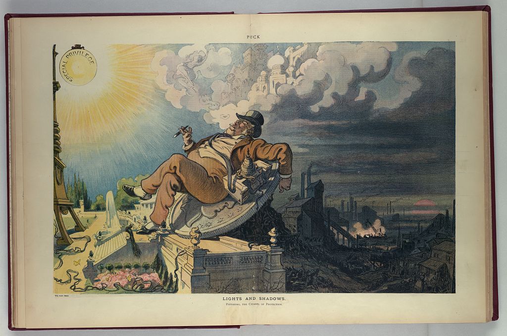 TeachingLC's tweet image. What can a political cartoon from 1909 teach students about the connections between the environment, politics, economics, and public health?
blogs.loc.gov/teachers/2025/…