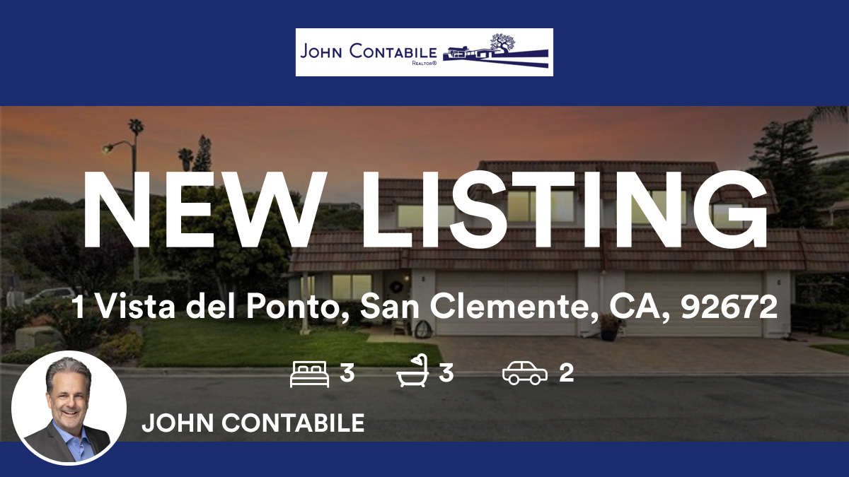 JohnContabile's tweet photo. 🛌 3 🛀 3 🚘 2
📍 1 Vista del Ponto, San Clemente, CA, 92672

My latest listing on RateMyAgent.
DRE# 01815282
https://t.co/gjOZEX7bYq

...
#ratemyagent #realestate https://t.co/BVyKyOvge4