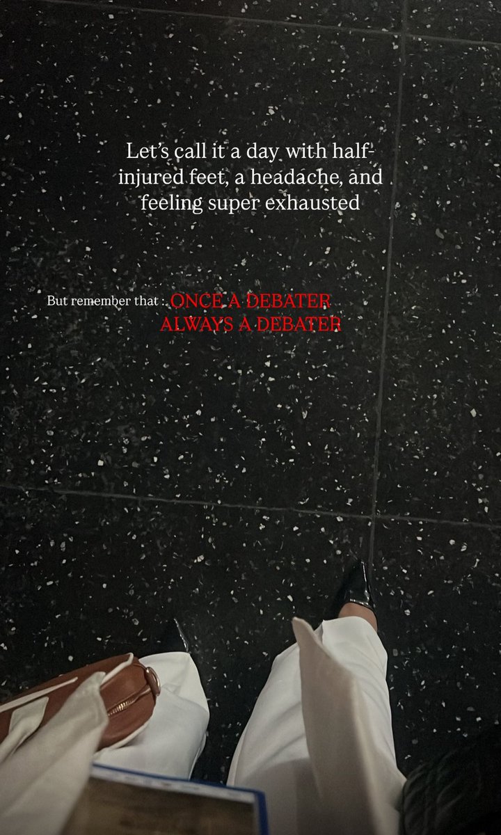 duuhahben's tweet image. Honored to be the Debate coordinator at a national competition , managed 6 intense rounds across brilliant teams from top universities.
Grateful for the experience, the connections, and the behind the scenes leadership . ✨
#leadership #MBAPath  #Debate